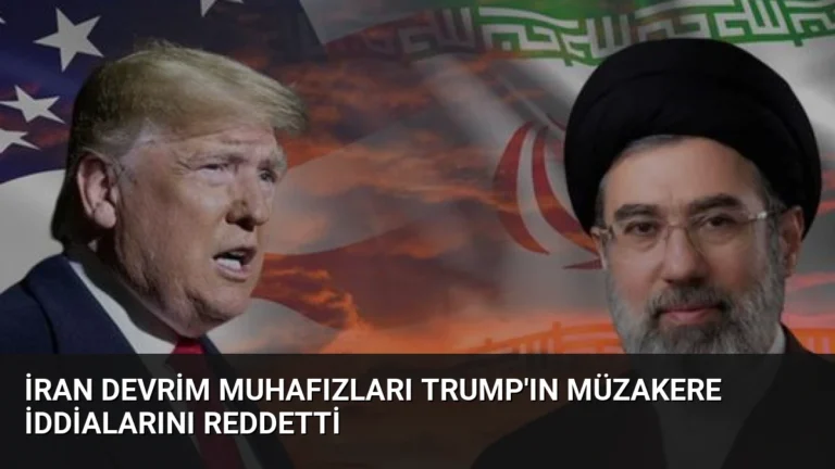 İran Devrim Muhafızları Trump’ın Müzakere İddialarını Reddetti