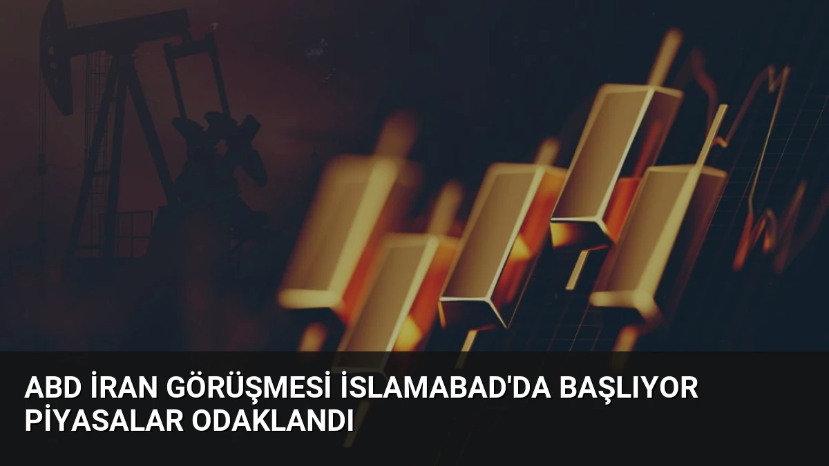 ABD İran Görüşmesi İslamabad’da Başlıyor Piyasalar Odaklandı