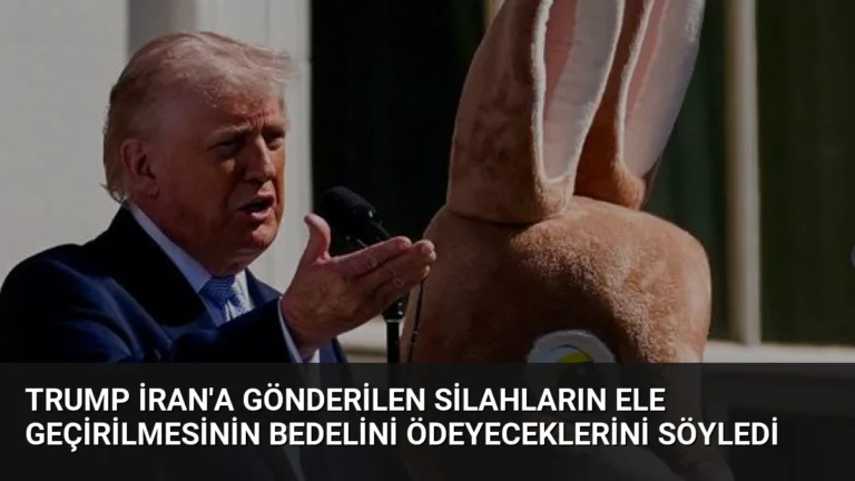 Trump İran’a gönderilen silahların ele geçirilmesinin bedelini ödeyeceklerini söyledi