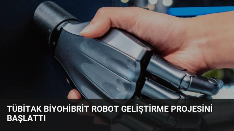 TÜBİTAK Biyohibrit Robot Geliştirme Projesini Başlattı