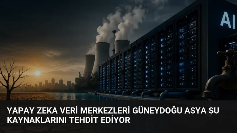 Yapay Zeka Veri Merkezleri Güneydoğu Asya Su Kaynaklarını Tehdit Ediyor