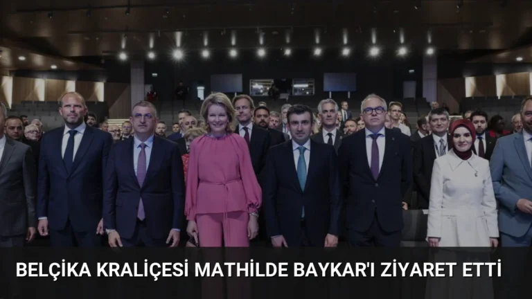 Belçika Kraliçesi Mathilde Baykar’ı Ziyaret Etti