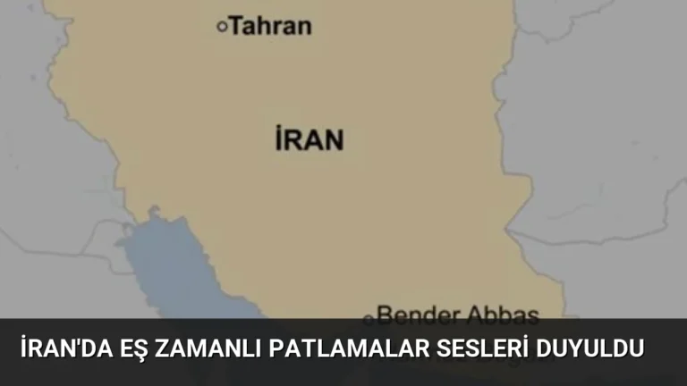 İran’da Eş Zamanlı Patlamalar Sesleri Duyuldu