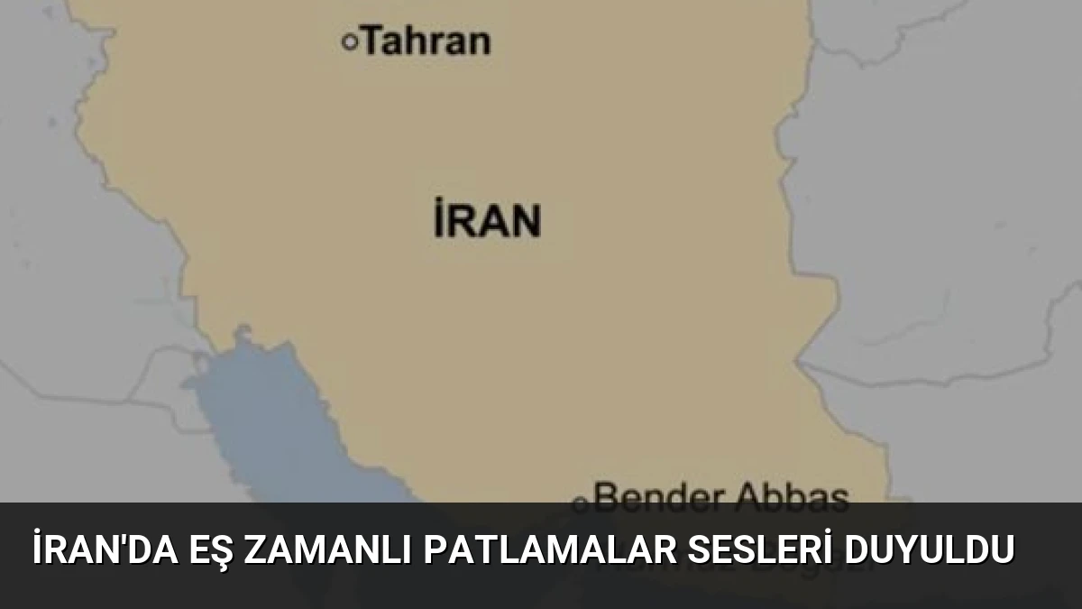 İran’da Eş Zamanlı Patlamalar Sesleri Duyuldu