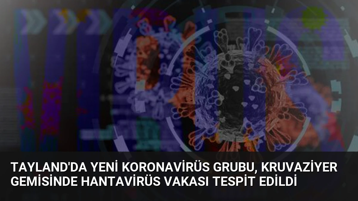 Tayland’da Yeni Koronavirüs Grubu, Kruvaziyer Gemisinde Hantavirüs Vakası Tespit Edildi