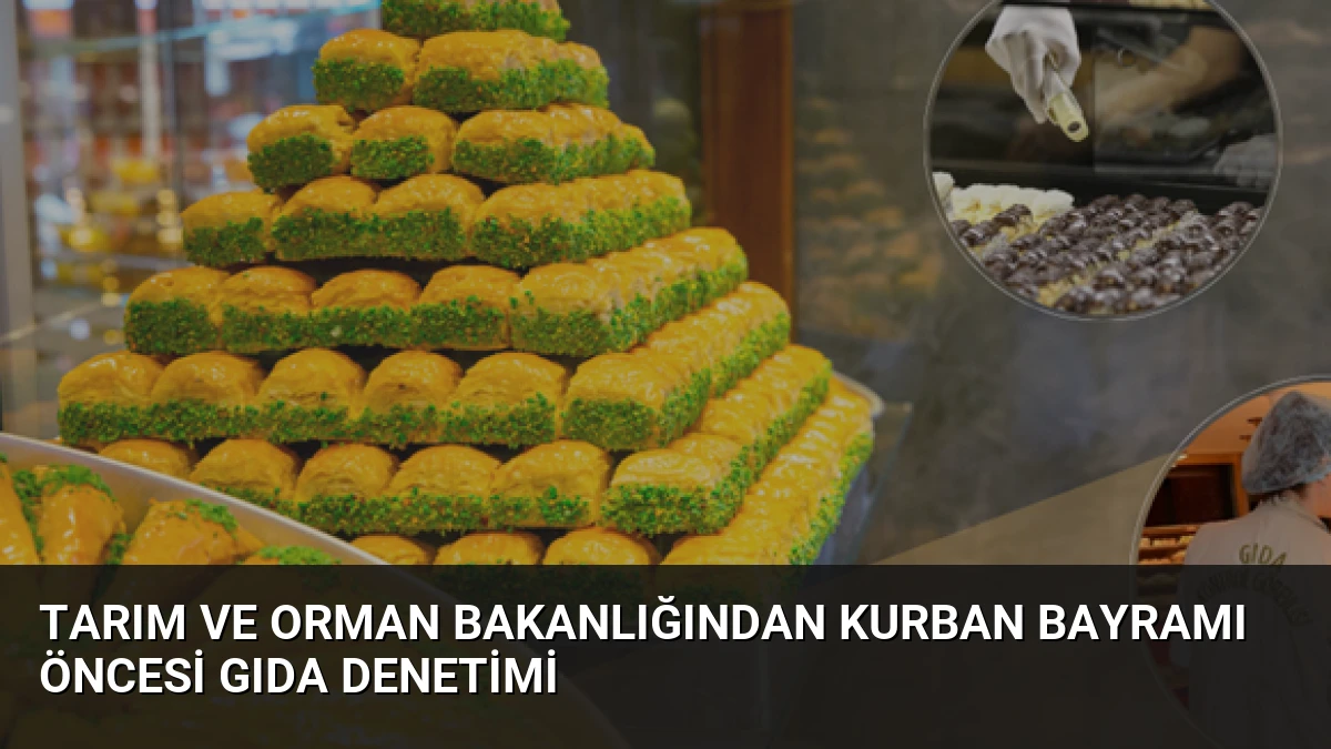 Tarım ve Orman Bakanlığından Kurban Bayramı Öncesi Gıda Denetimi