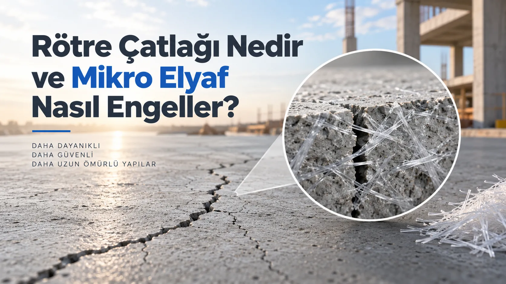 Rötre Çatlağı Nedir ve Mikro Elyaf Nasıl Engeller?