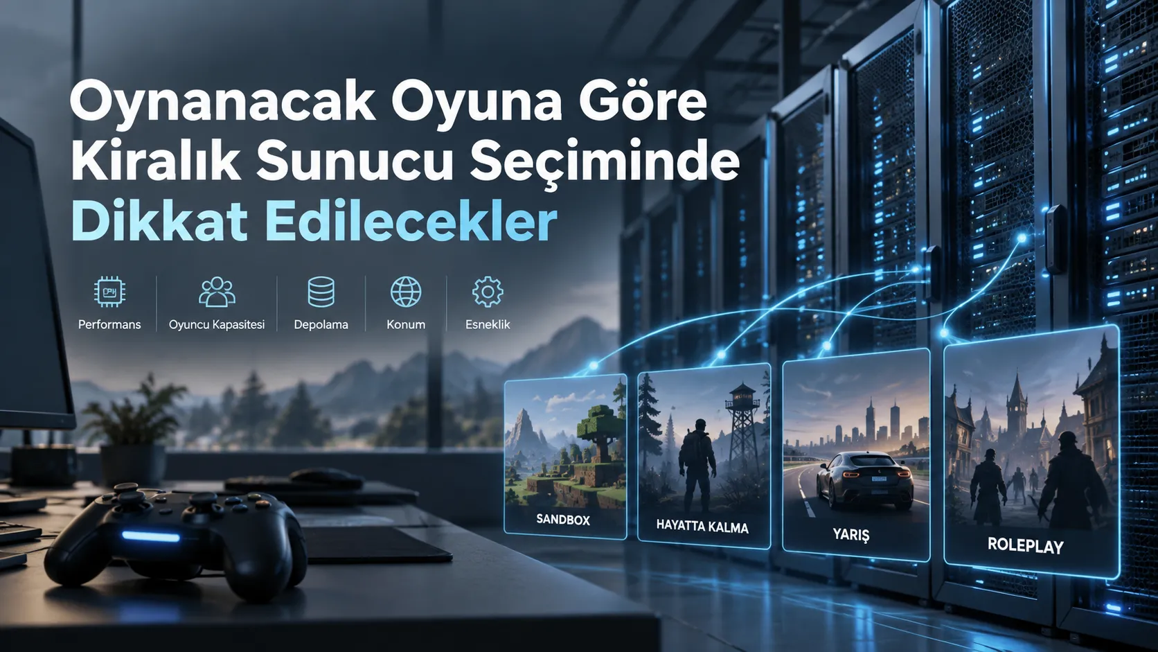Oynanacak Oyuna Göre Kiralık Sunucu Seçiminde Dikkat Edilecekler