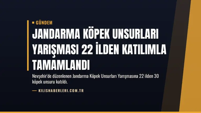 Jandarma Köpek Unsurları Yarışması 22 İlden Katılımla Tamamlandı