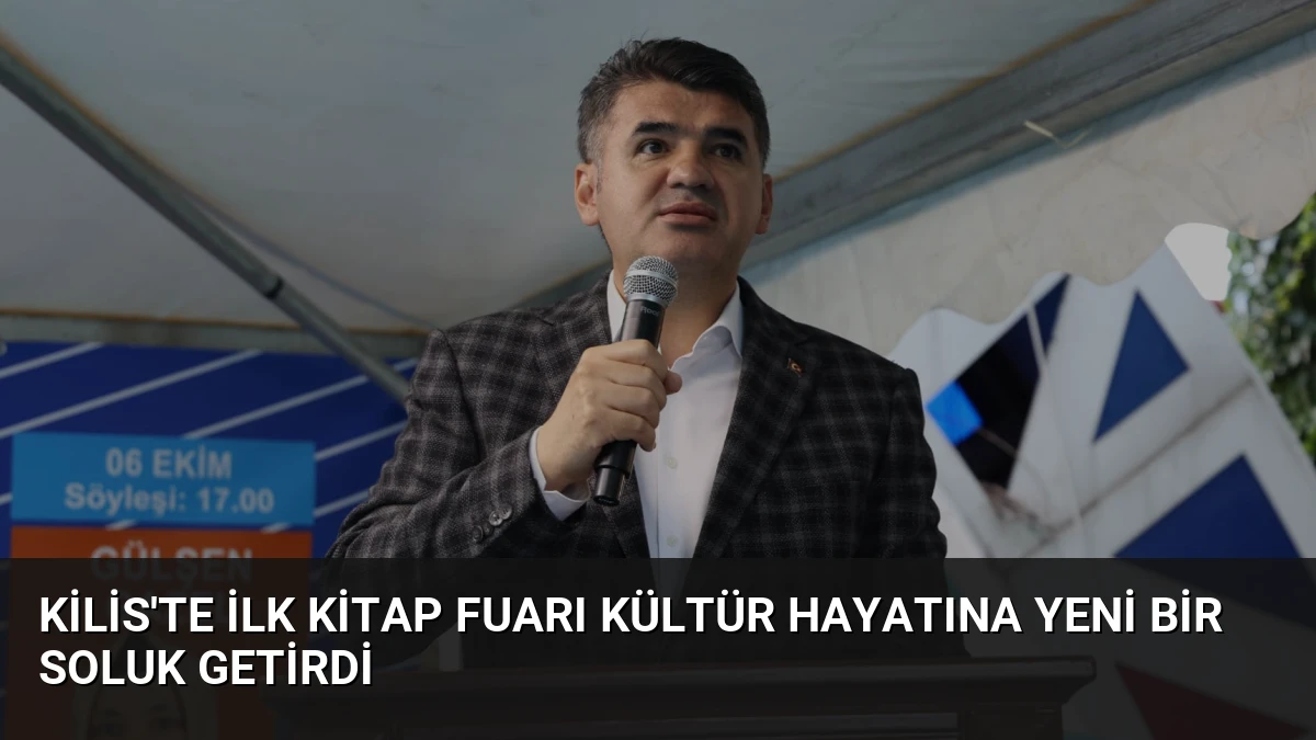 Kilis’te İlk Kitap Fuarı Kültür Hayatına Yeni Bir Soluk Getirdi