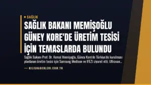 Sağlık Bakanı Memişoğlu Güney Kore’de Üretim Tesisi İçin Temaslarda Bulundu