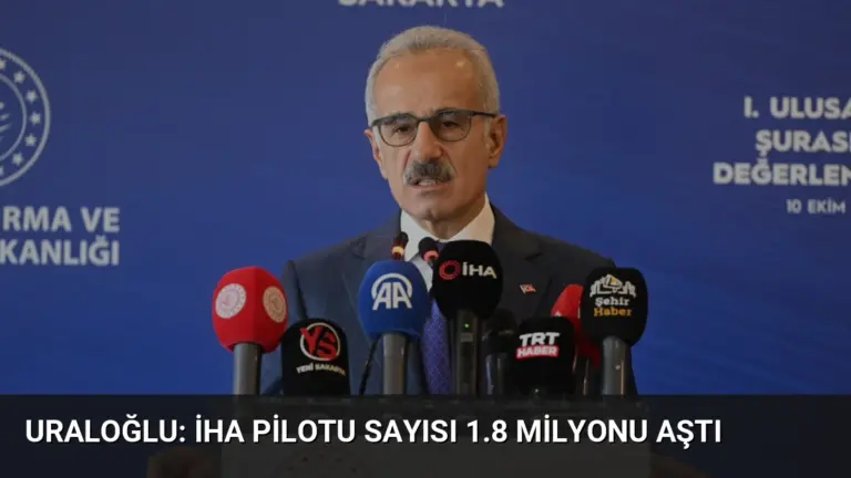 Uraloğlu: İHA Pilotu Sayısı 1.8 Milyonu Aştı
